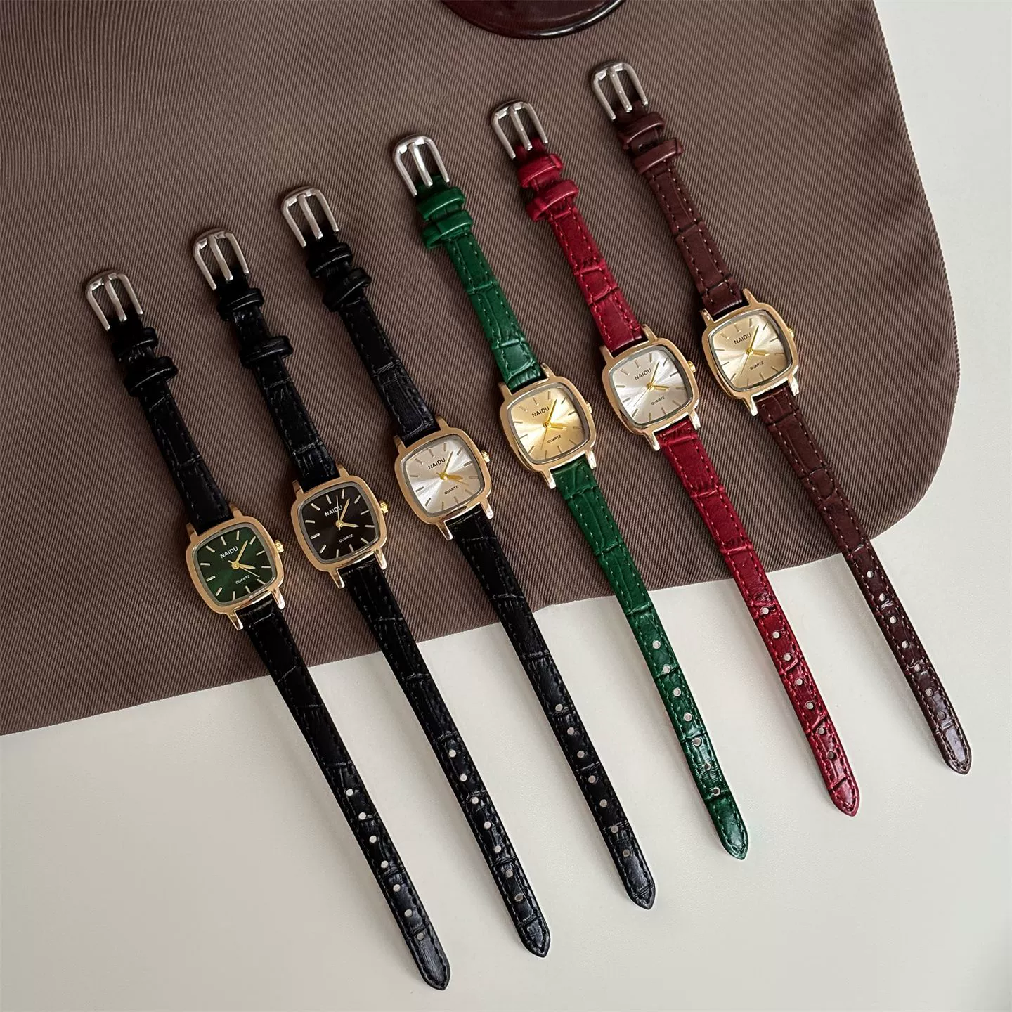 Watch Alloy Square Medieval Style For Female Students - Image 5