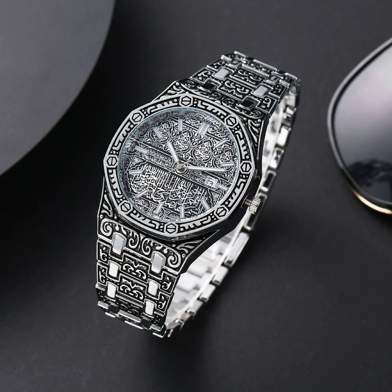 Watch Alloy Stainless Steel Octagonal Rhombus Luminous Classic Fashion Business Universal - Image 2