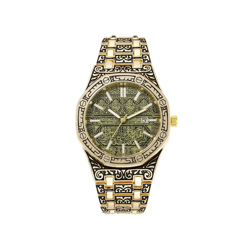 Watch Alloy Stainless Steel Octagonal Rhombus Luminous Classic Fashion Business Universal - Image 4