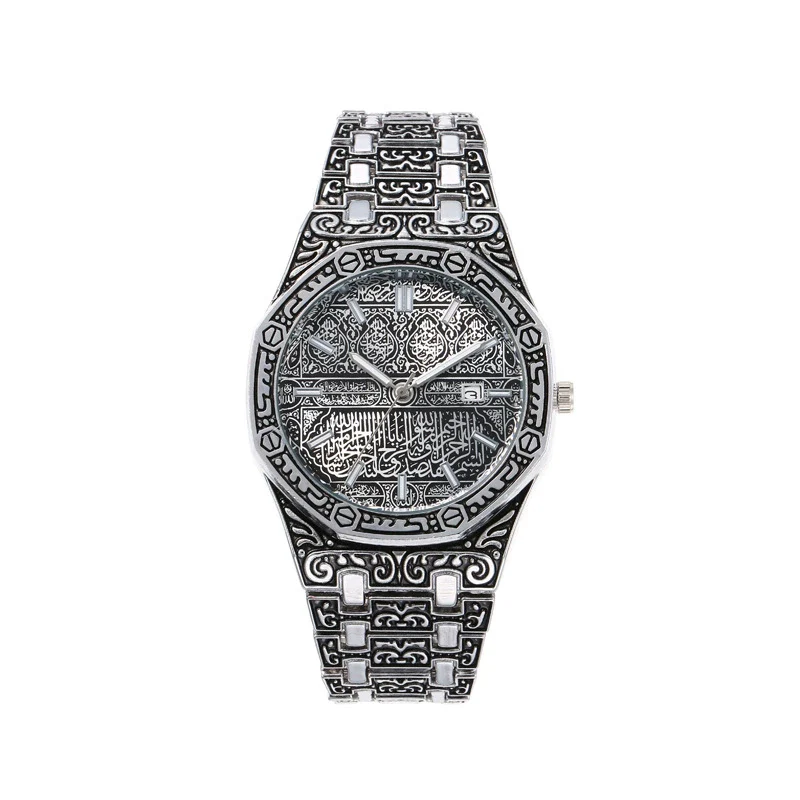 Watch Alloy Stainless Steel Octagonal Rhombus Luminous Classic Fashion Business Universal - Image 6