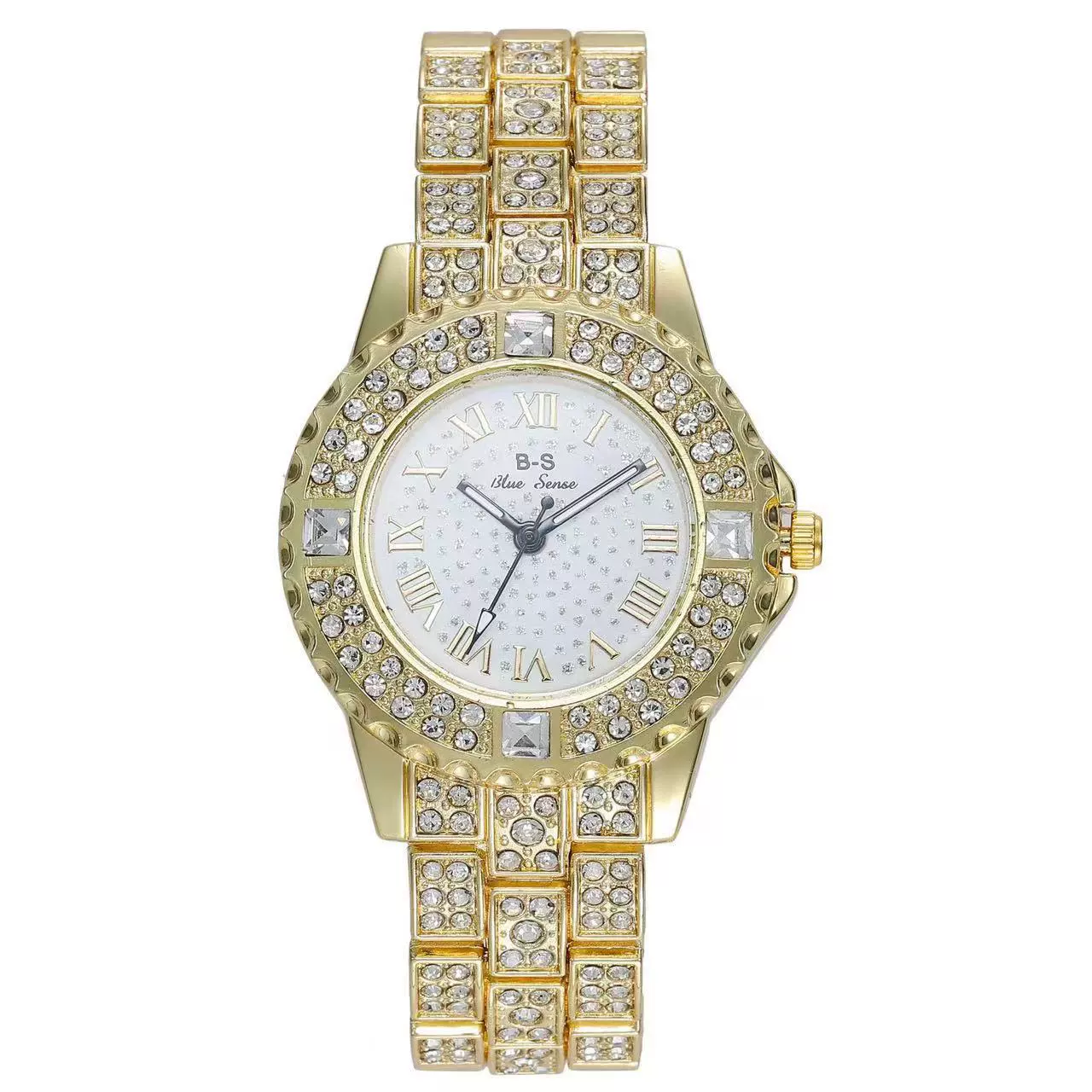 Watch Alloy Steel Strip Starry Rhinestone Elegant Fashion - Image 3