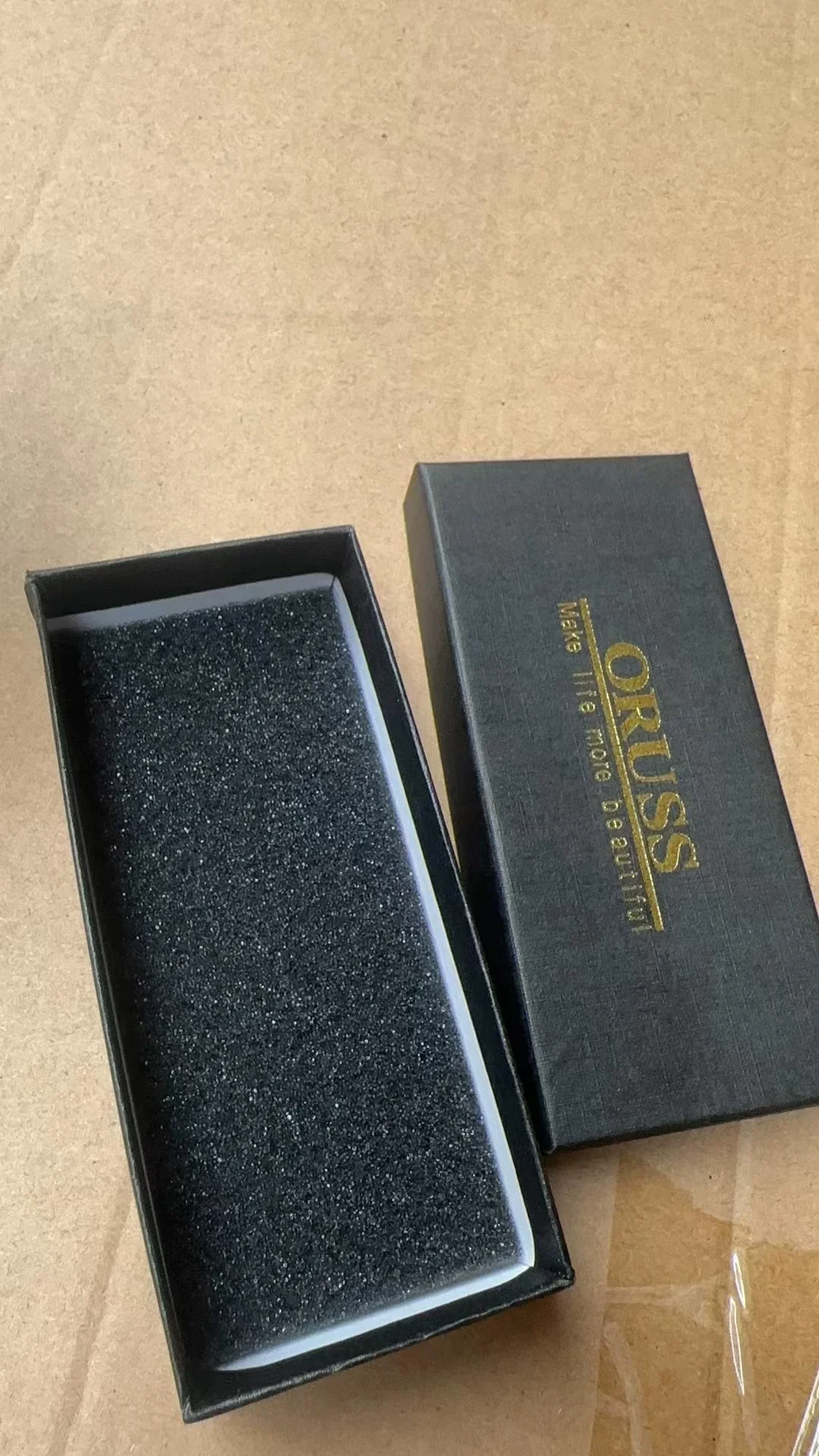 Watch Box Jewelry Packaging Box Leather Strap Accessories With Meter Regulator Adjustment Removal Tool - Image 6