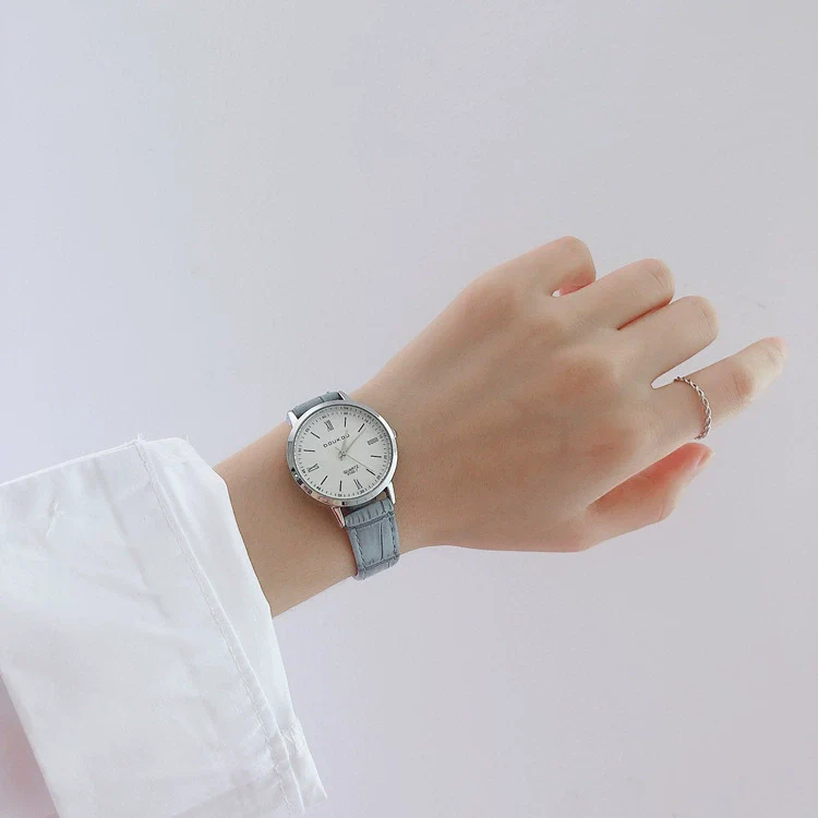 Watch For Female Middle School Students Alloy Ordinary Glass Mirror Leisure Retro Style - Image 4