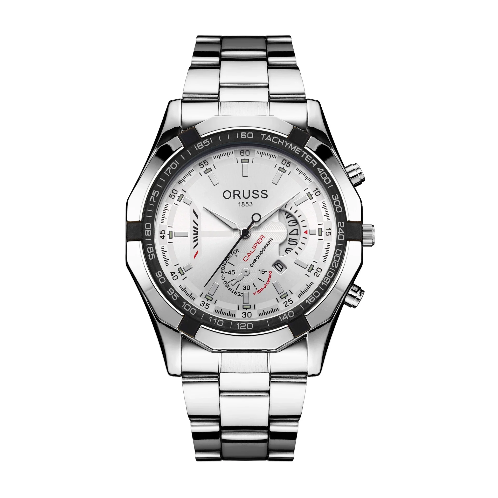 Watch Stainless Steel Full Automatic Movement Round Dial Waterproof Luminous Calendar For Men And Women - Image 10