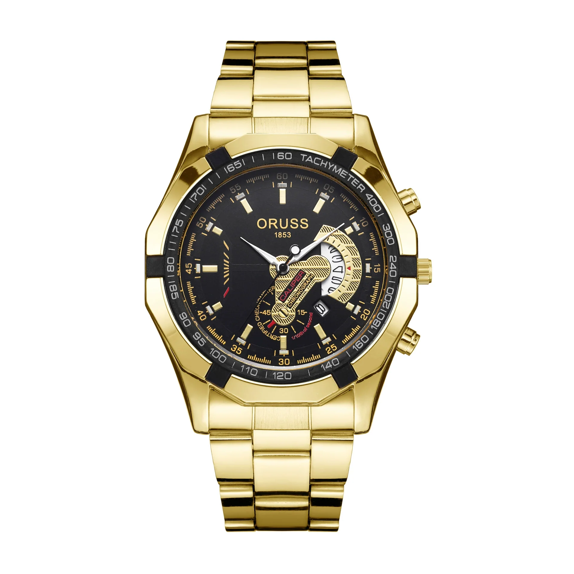 Watch Stainless Steel Full Automatic Movement Round Dial Waterproof Luminous Calendar For Men And Women - Image 7