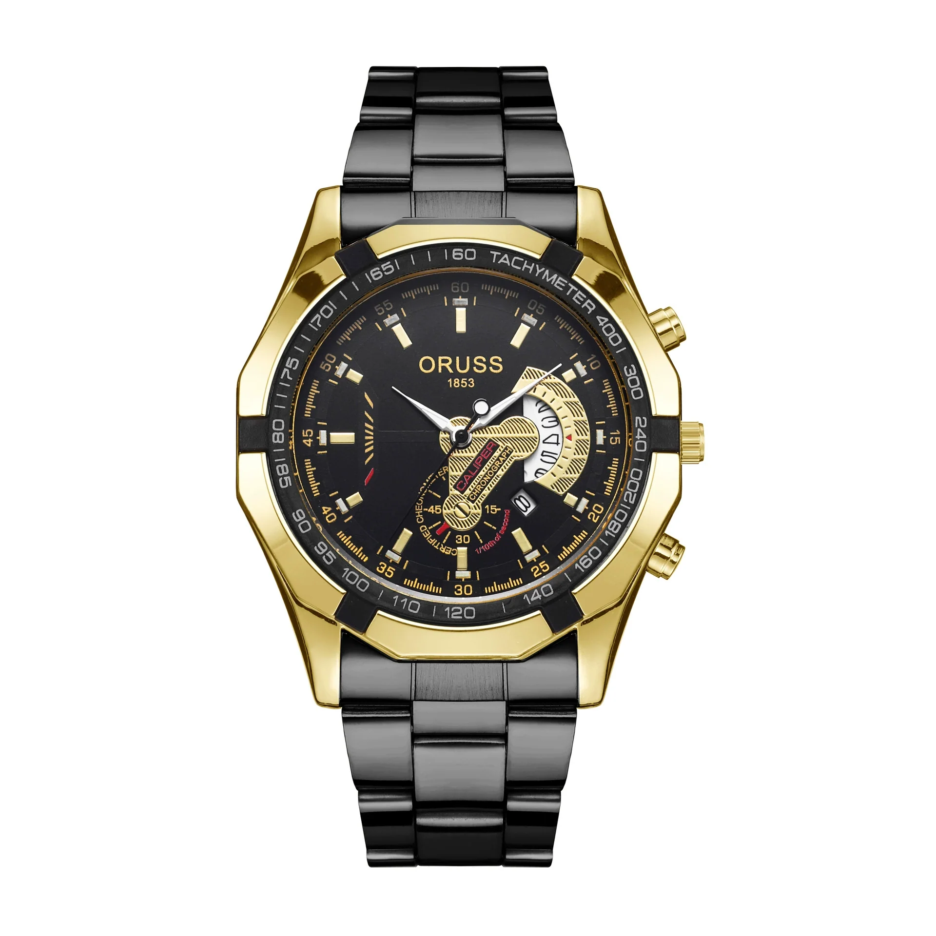 Watch Stainless Steel Full Automatic Movement Round Dial Waterproof Luminous Calendar For Men And Women - Image 8
