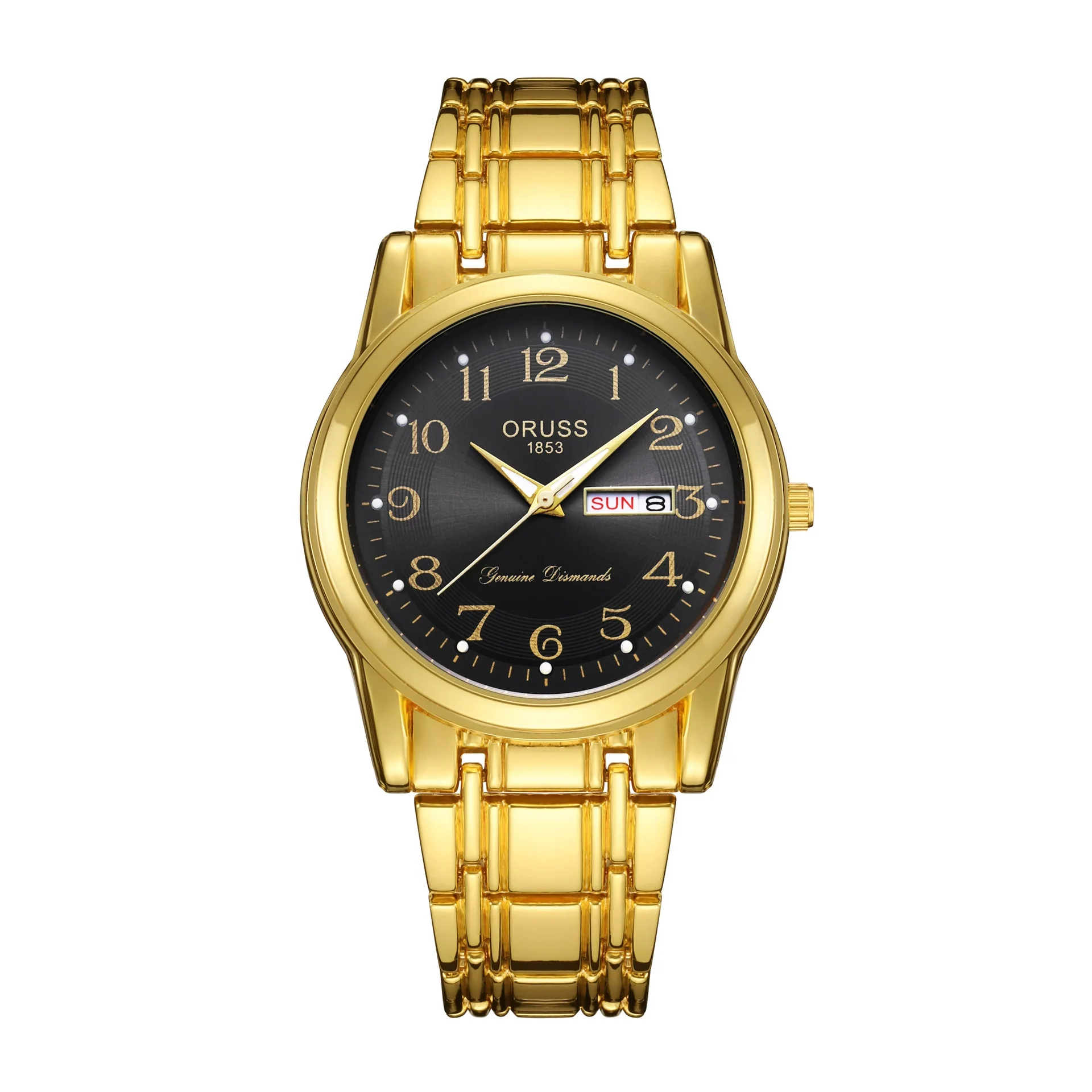 Watch Stainless Steel Round Automatic Waterproof Luminous Quartz Fashion Couple Watch - Image 10