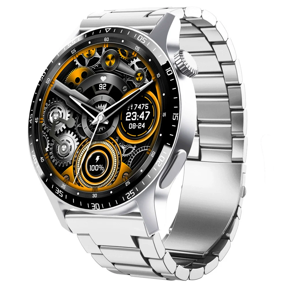 Watch Tpu Wrist Strap Aluminum Alloy Case Round Dial Multiple Functions Sports Style - Image 10