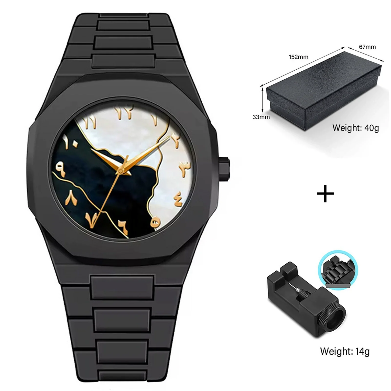 Watches Casual Fashion Simple Waterproof Silicone Strap Plastic Case Stainless Steel Buckle Round Dial - Image 11