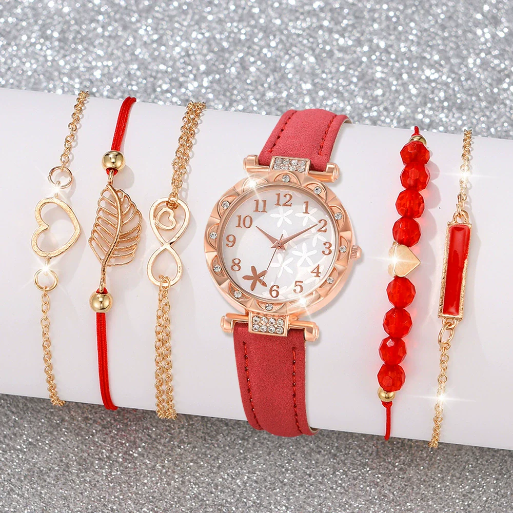 Watches Women's Highend Mechanical And Quartz Watches With Pu Strap Zinc Alloy Case Round Dial - Image 10