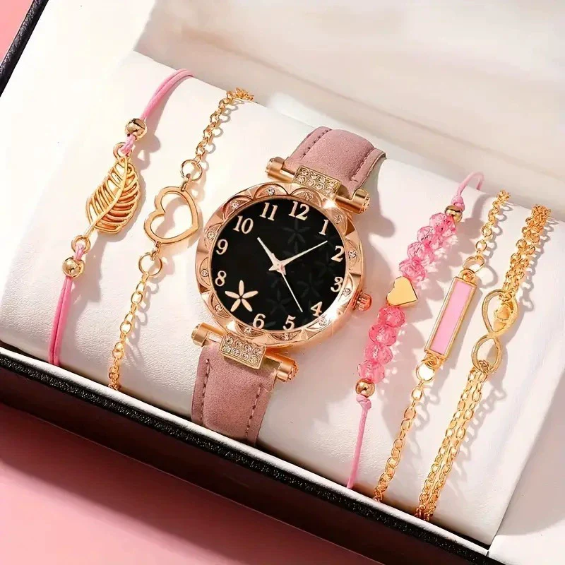 Watches Women's Highend Mechanical And Quartz Watches With Pu Strap Zinc Alloy Case Round Dial - Image 11