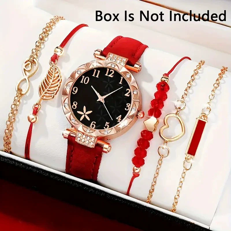 Watches Women's Highend Mechanical And Quartz Watches With Pu Strap Zinc Alloy Case Round Dial - Image 4