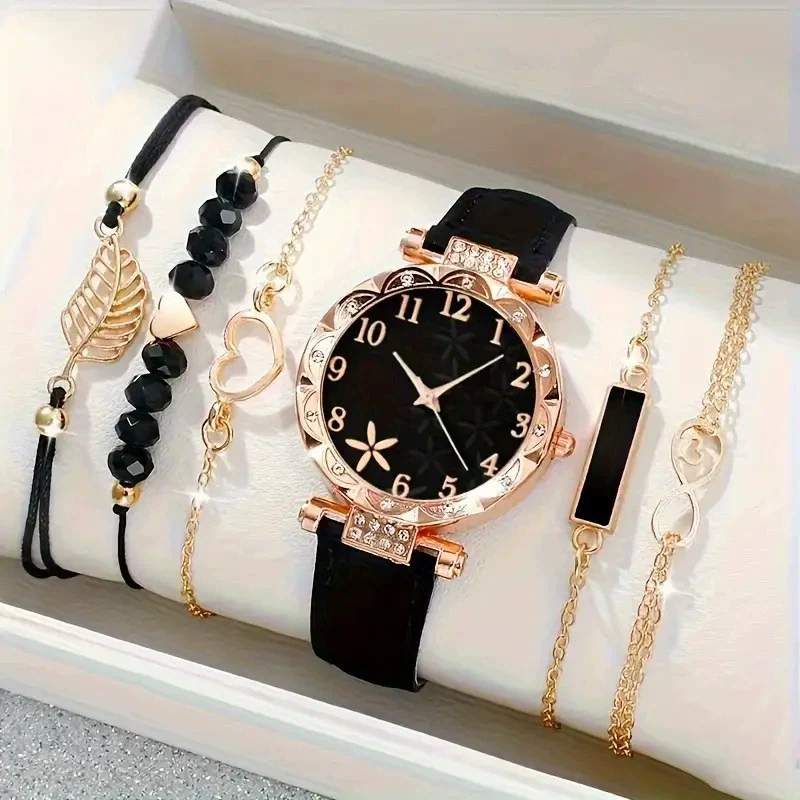 Watches Women's Highend Mechanical And Quartz Watches With Pu Strap Zinc Alloy Case Round Dial - Image 9