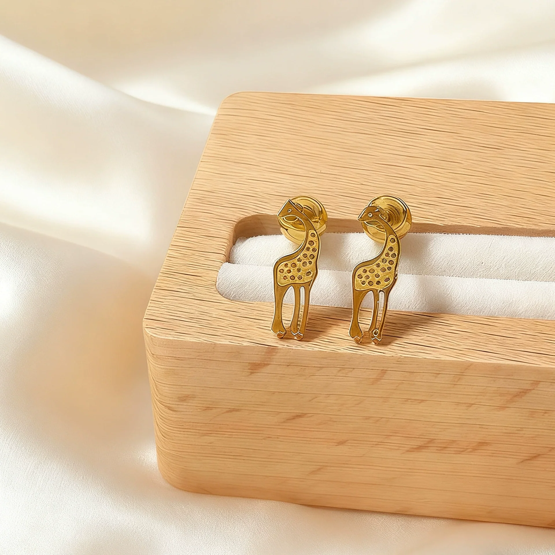 Wholesale 18K Gold Plated Stainless Steel Animal And Zodiac Shape Earrings For Women - Image 4