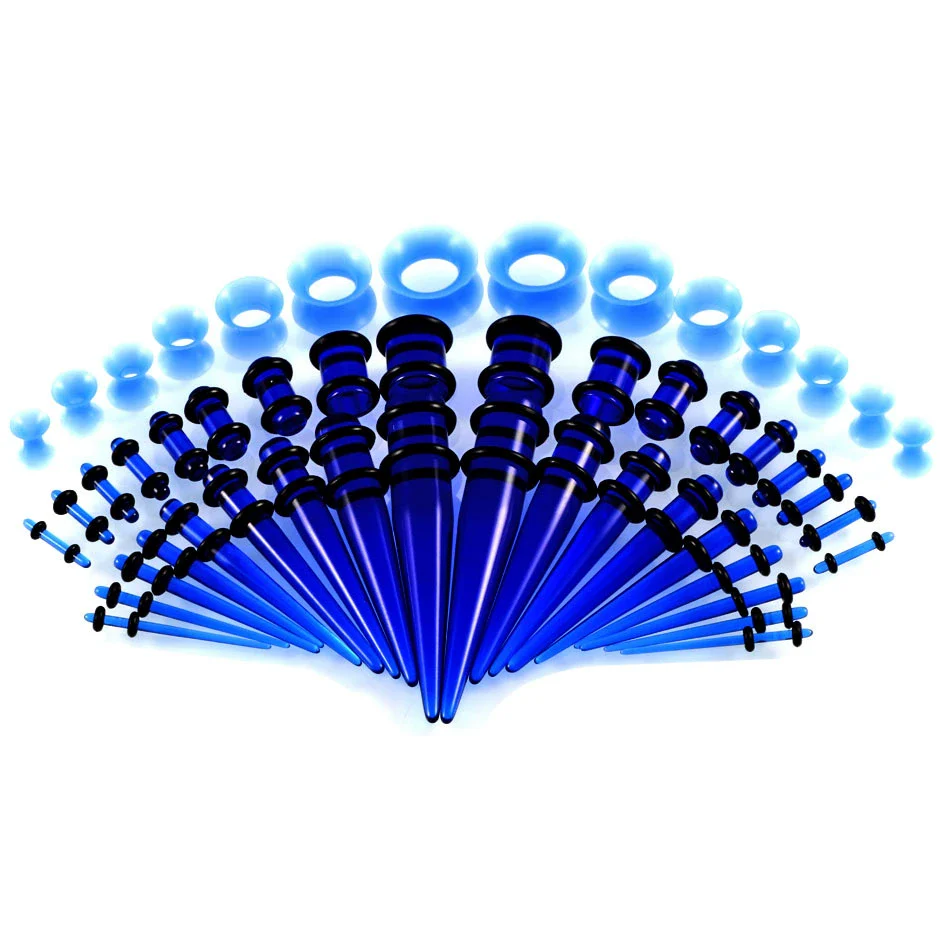 Wholesale Acrylic Geometric Ear Expansion Set Jewelry With Polishing Treatment - Image 9