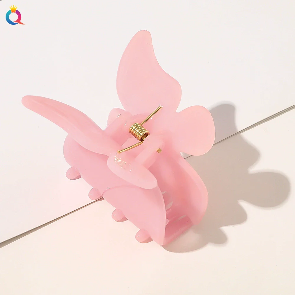 Wholesale Acrylic Handmade Butterfly Shape Women's Hair Clip - Image 10