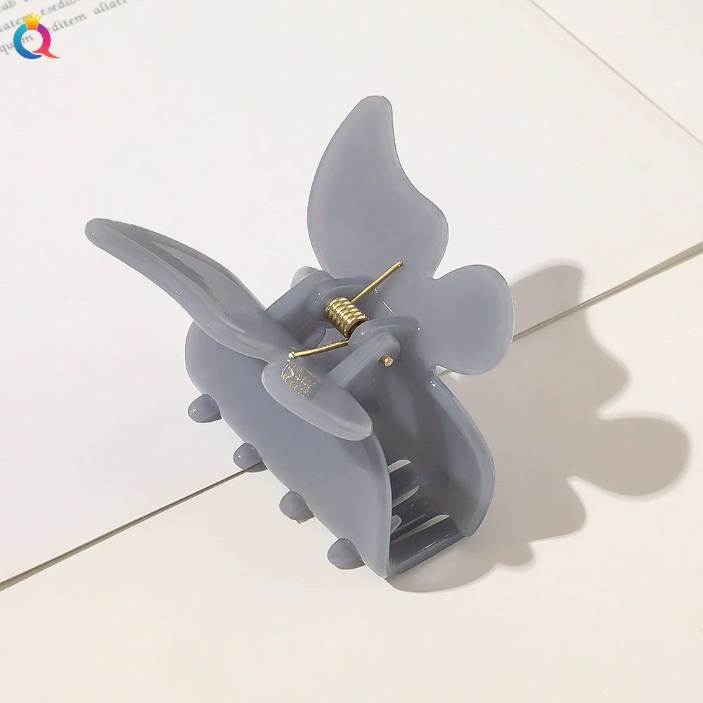 Wholesale Acrylic Handmade Butterfly Shape Women's Hair Clip - Image 14