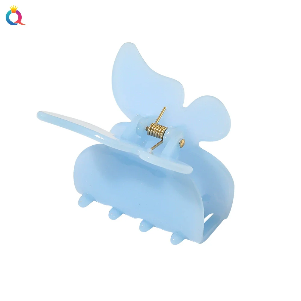 Wholesale Acrylic Handmade Butterfly Shape Women's Hair Clip - Image 5