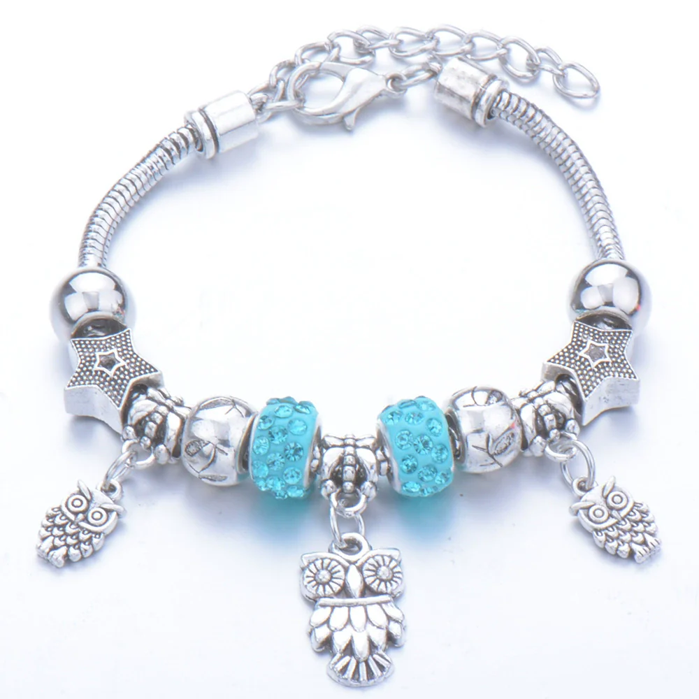 Wholesale Adjustable Beaded Bracelet With Butterfly Pendant For Girls Alloy Geometric Pattern Electroplated - Image 41