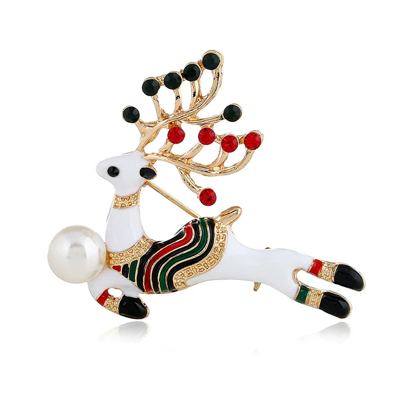 Wholesale Alloy Animal Dripping Oil Brooch For Women With Festival Elements - Image 6