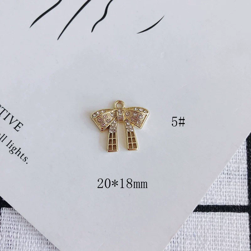 Wholesale Alloy Bear Rose Pendant Earrings Jewelry Accessories - Image 9