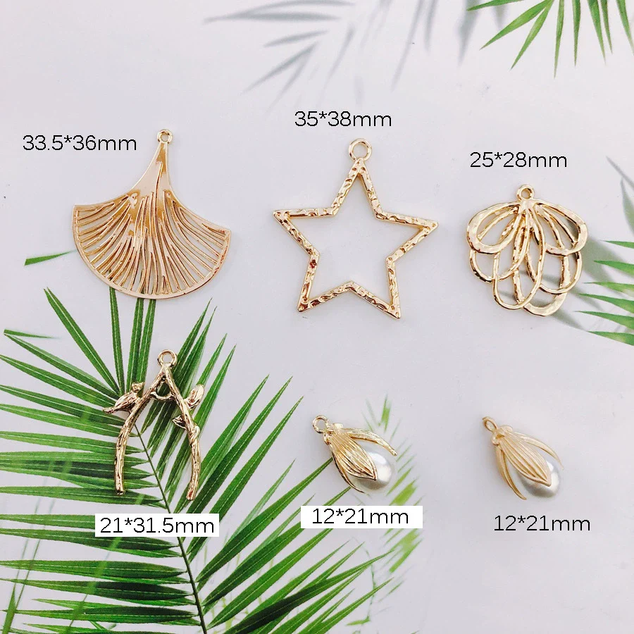 Wholesale Alloy Electroplated Fashion Geometric Jewelry Accessories Earrings Pendant - Image 3