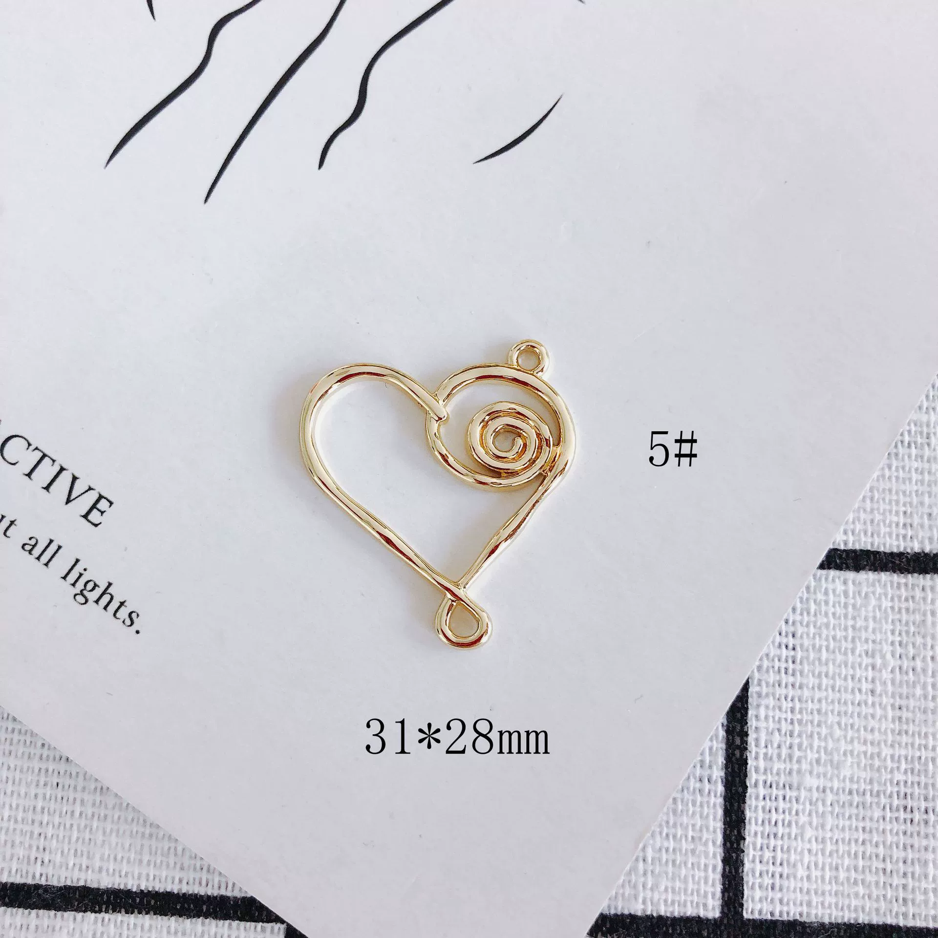 Wholesale Alloy Electroplated Jewelry Accessories Abstract Elephant Sunflower Heart Shaped Pendant Earrings - Image 10