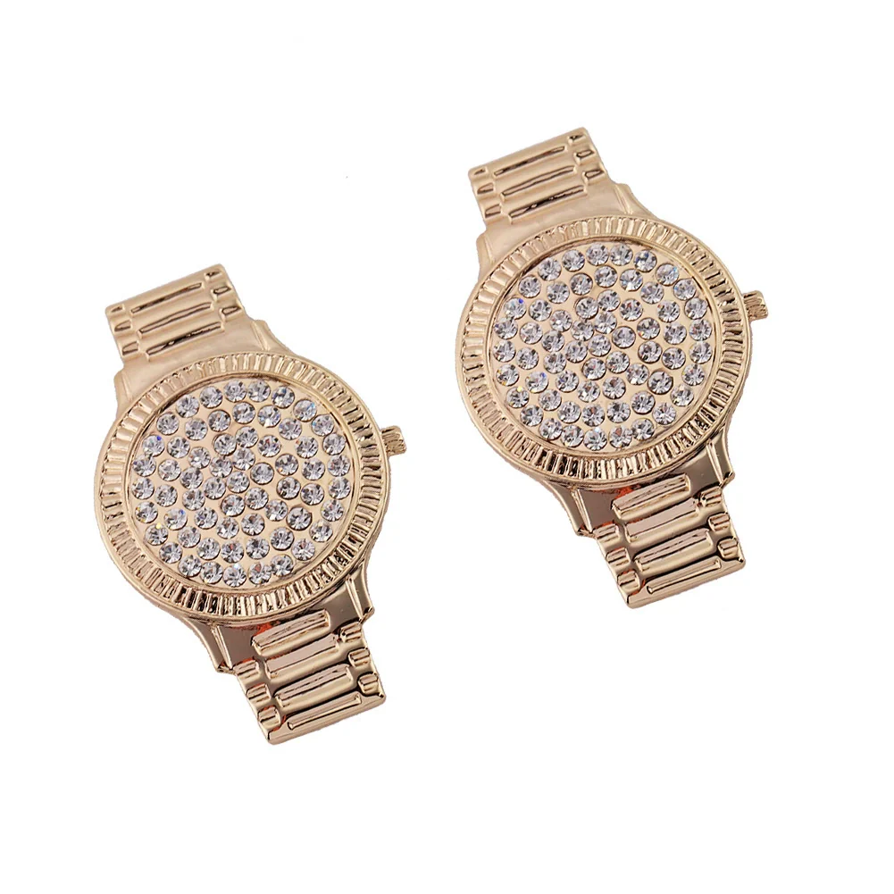 Wholesale Alloy Electroplating Personality Geometric Women's Fashion Allmatch Decorative Earrings - Image 5