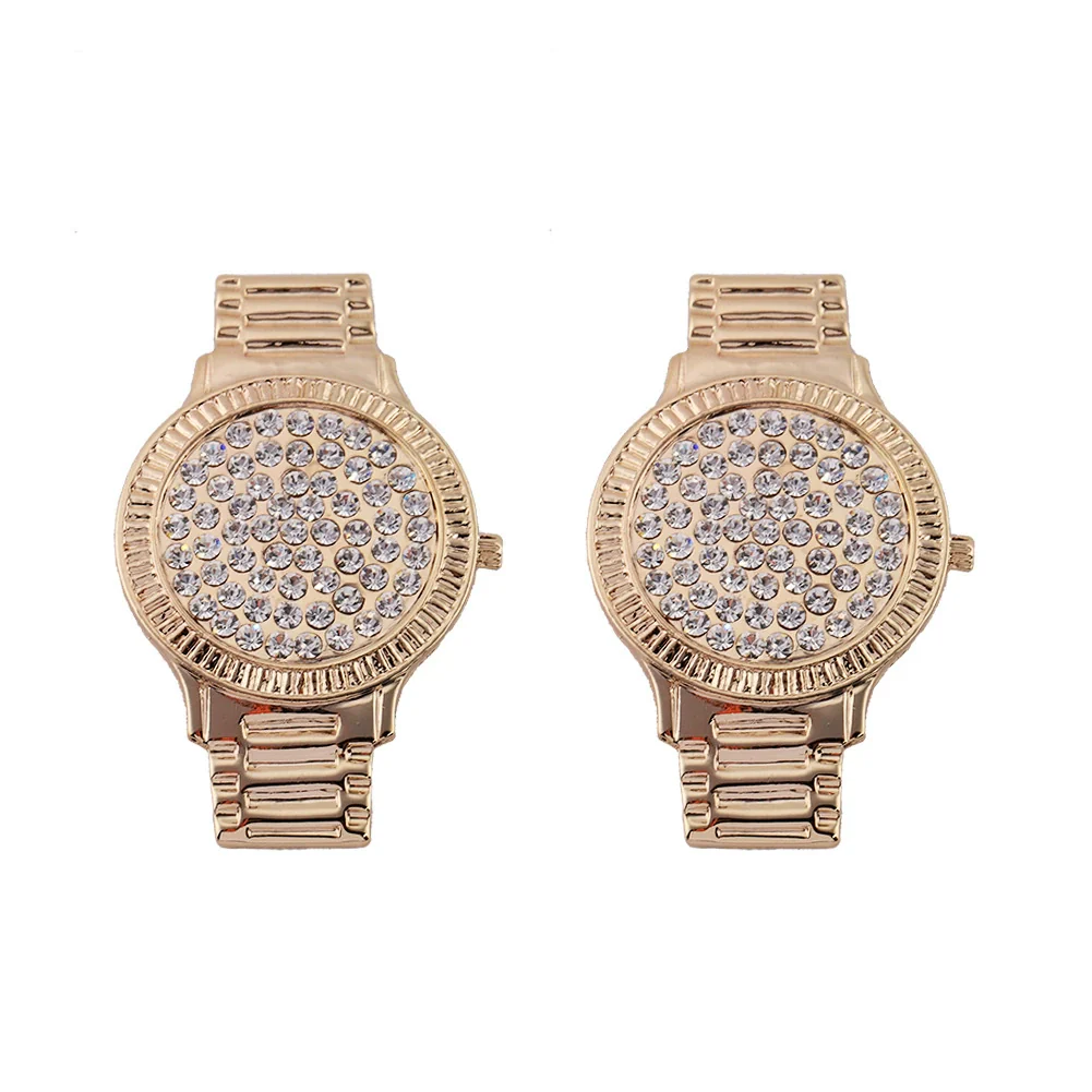Wholesale Alloy Electroplating Personality Geometric Women's Fashion Allmatch Decorative Earrings - Image 6