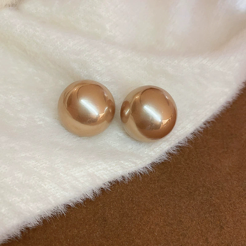 Wholesale Alloy Geometric Earrings With Diamond And Pearl Retro Light Luxury Electroplated For Women - Image 48