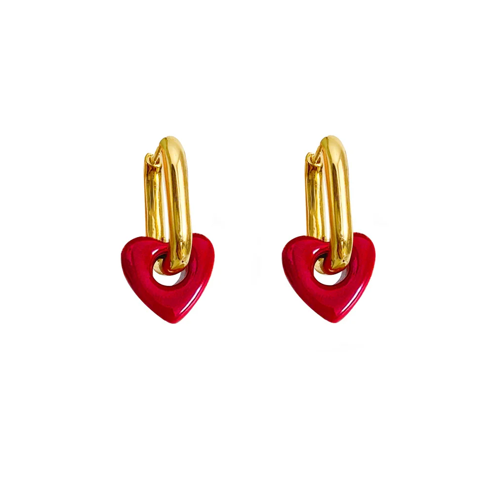 Wholesale Alloy Geometric Electroplated Cute Style Ear Buckles - Image 5