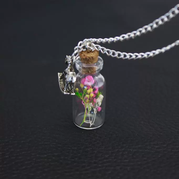 Wholesale Alloy Jewelry Electroplating Dandelion Pendant Necklace For Women - Image 8