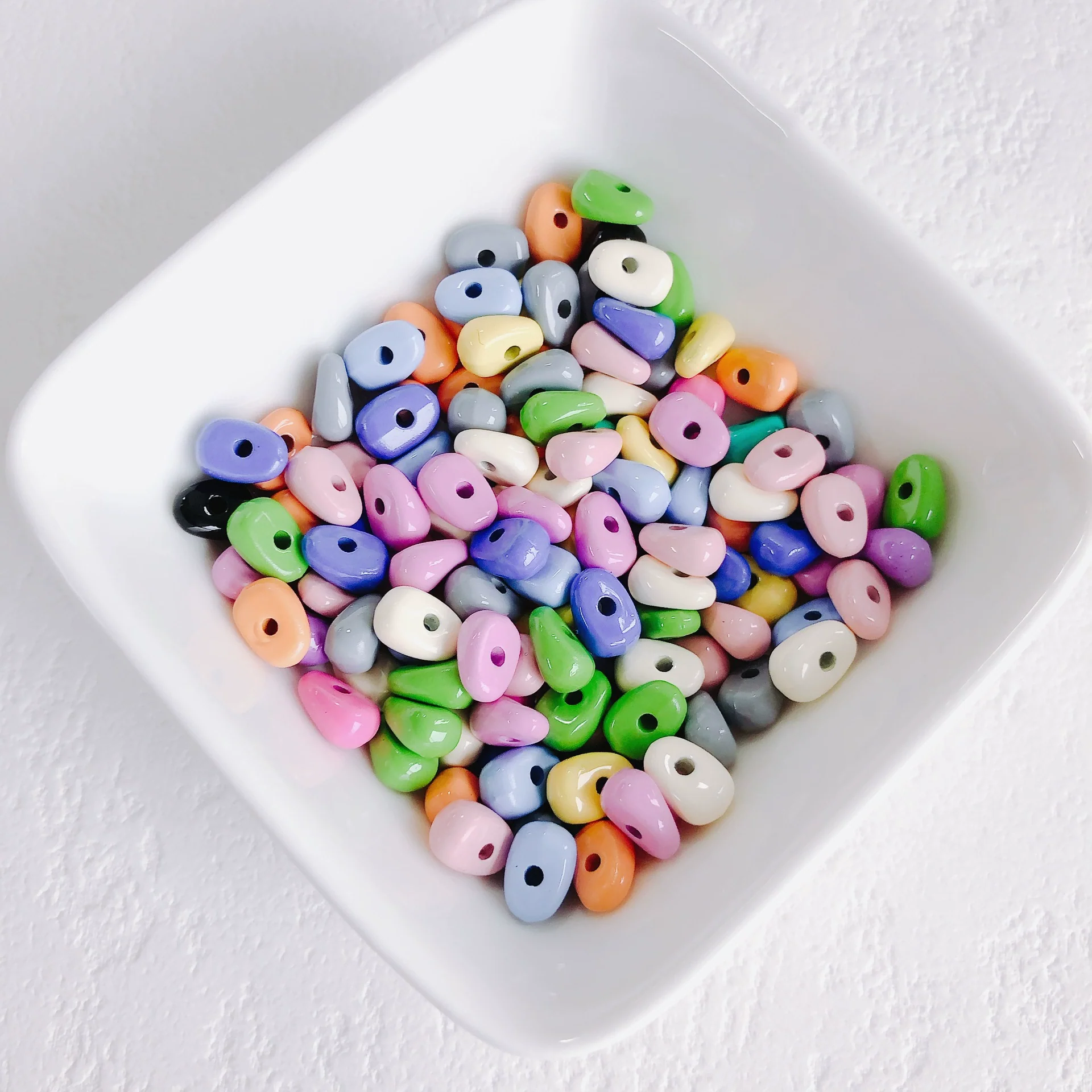 Wholesale Alloy Loose Beads For Jewelry Making Spray Painted Diy Handmade Beaded Necklace And Bracelet Accessories Environmentally Protected - Image 18