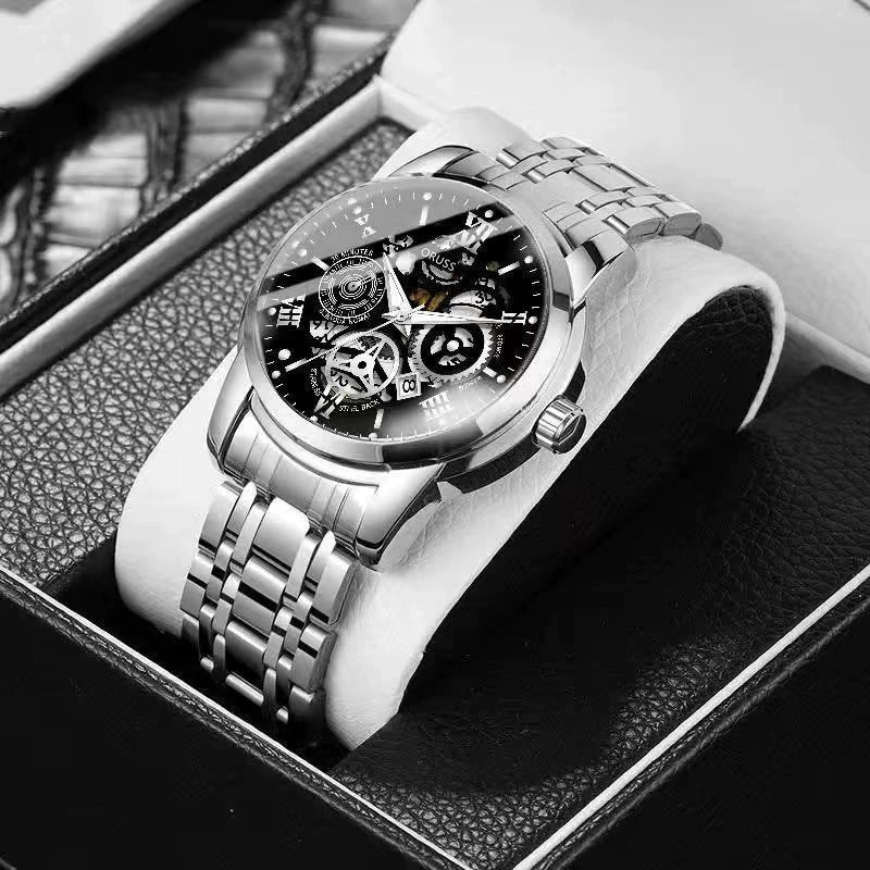 Wholesale Alloy Men's Business Style Round Dial Waterproof Luminous Watch - Image 15
