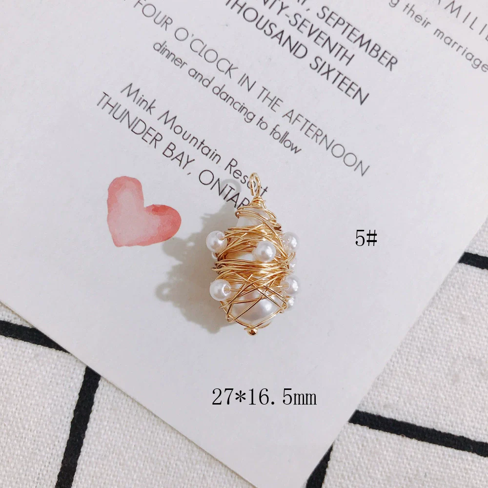 Wholesale Alloy Pearl Tassel Pendant Earrings Jewelry Accessories - Image 10