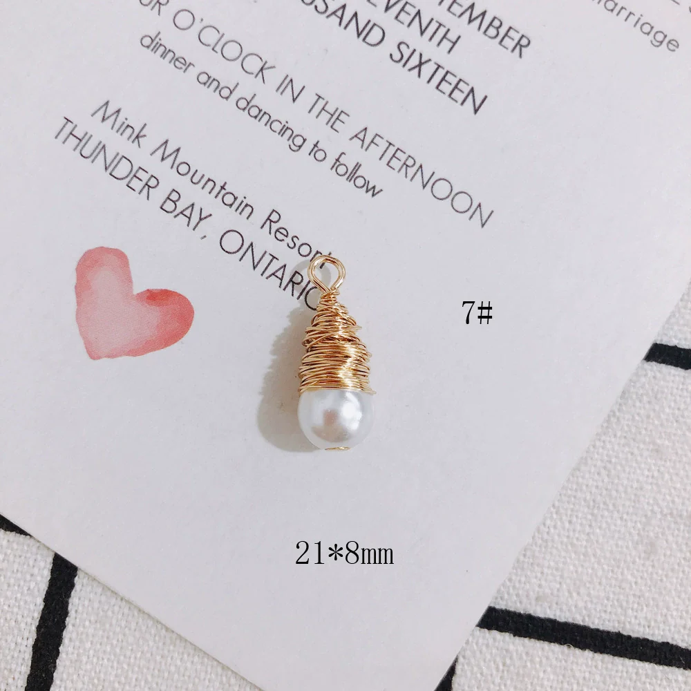 Wholesale Alloy Pearl Tassel Pendant Earrings Jewelry Accessories - Image 12