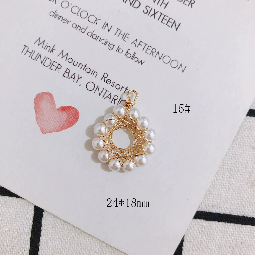 Wholesale Alloy Pearl Tassel Pendant Earrings Jewelry Accessories - Image 20