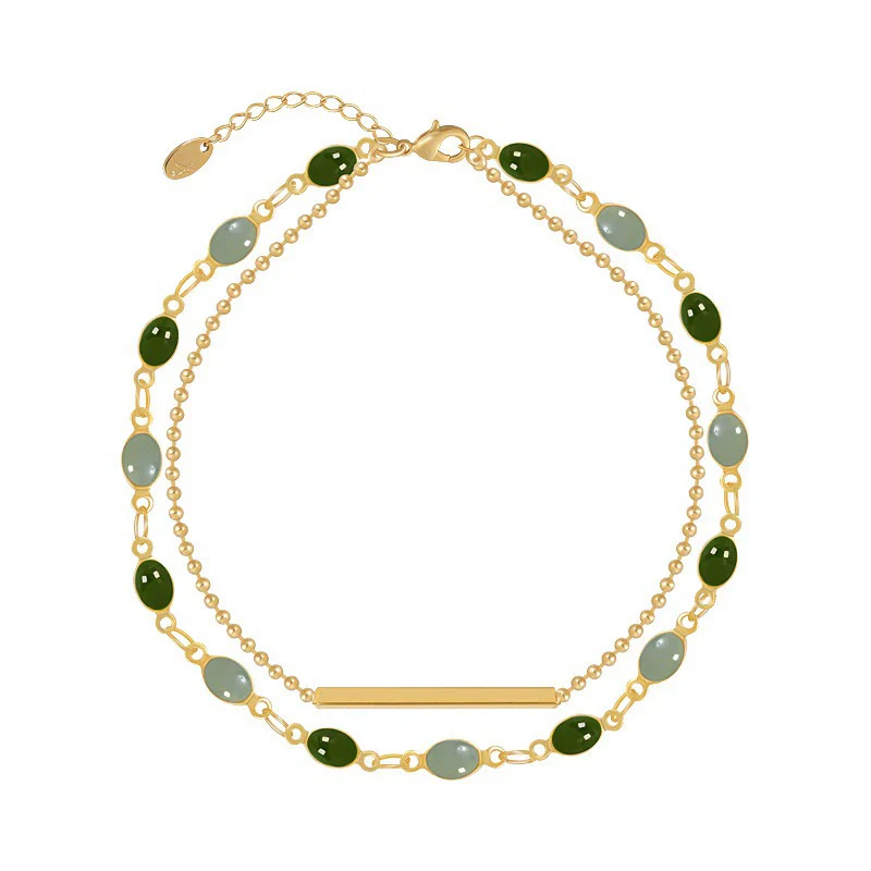 Wholesale Alloy Retro Geometric Electroplating Women's Bracelet - Image 5