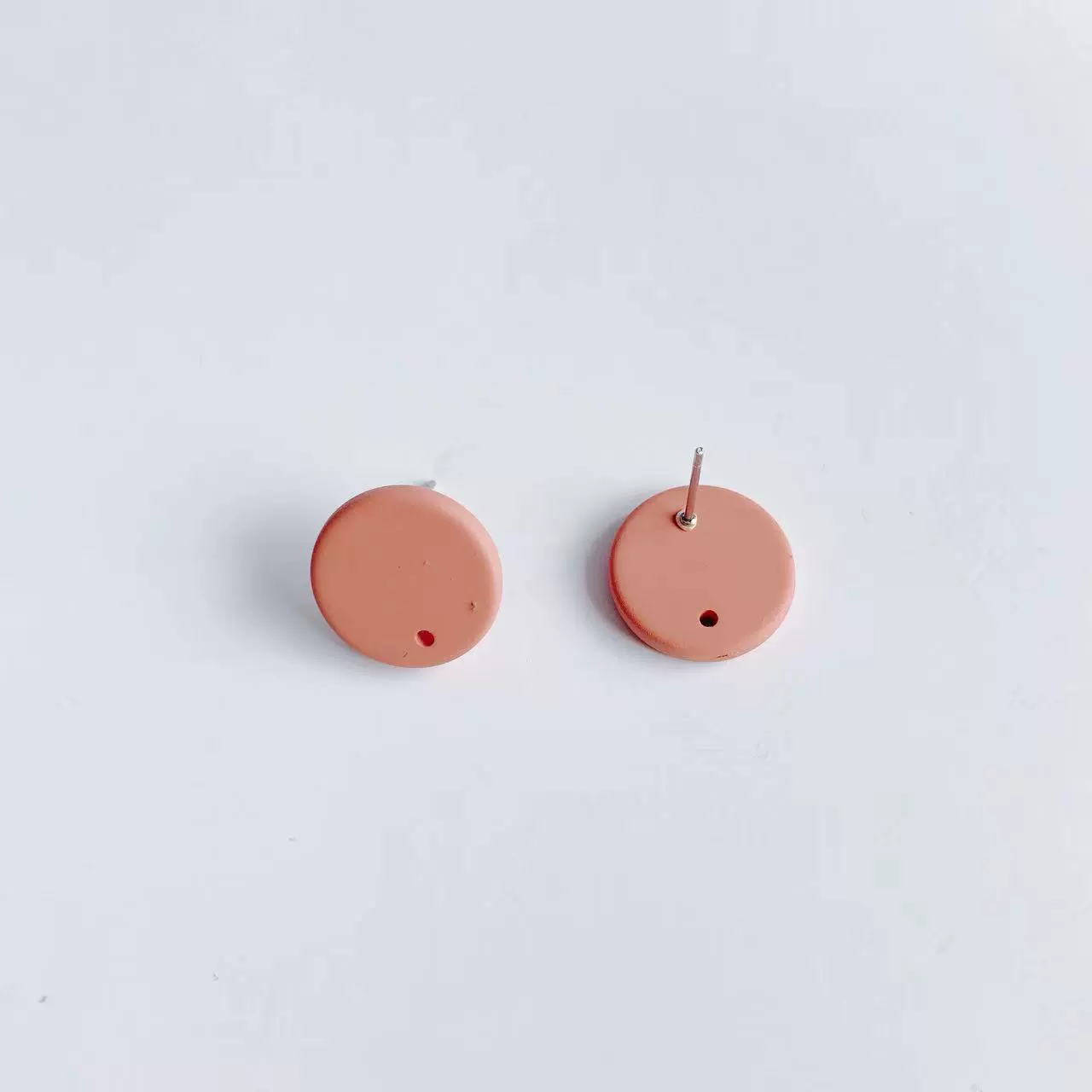 Wholesale Alloy Round Earrings With Spray Paint And Baking Paint Treatment Diy Jewelry Accessories - Image 14