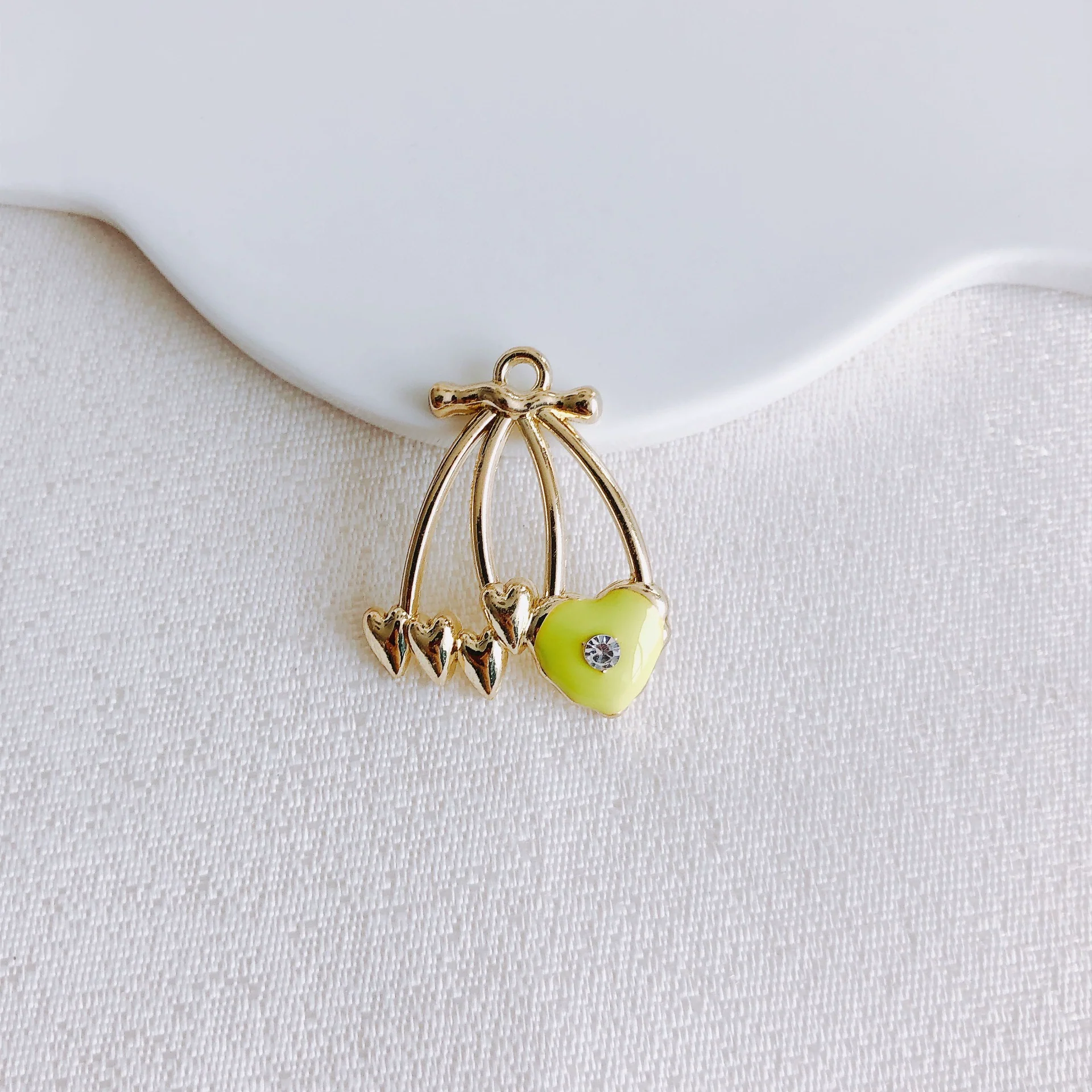 Wholesale Alloy Torus Tassel Pendant Jewelry Accessories With Electroplating Treatment - Image 13
