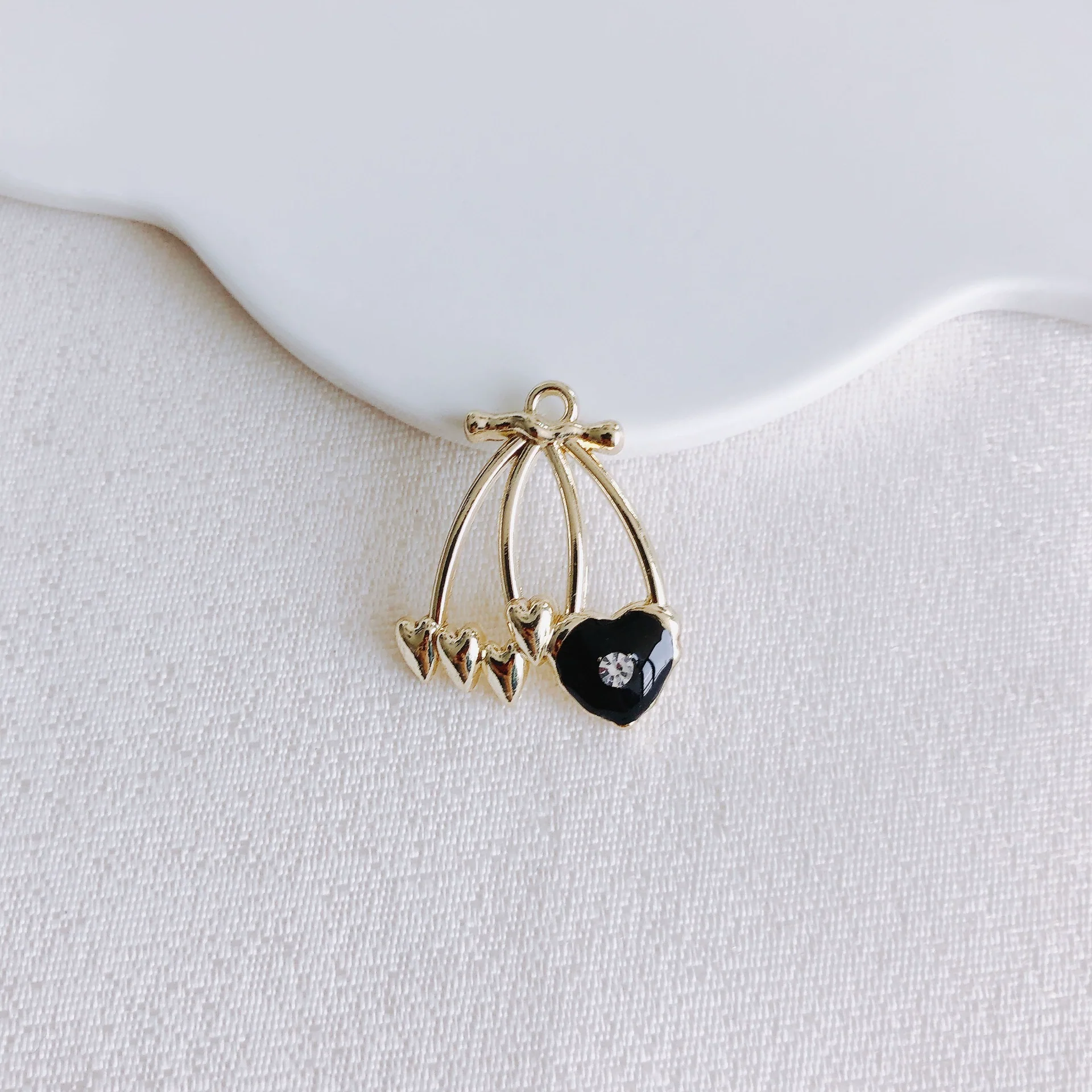 Wholesale Alloy Torus Tassel Pendant Jewelry Accessories With Electroplating Treatment - Image 14