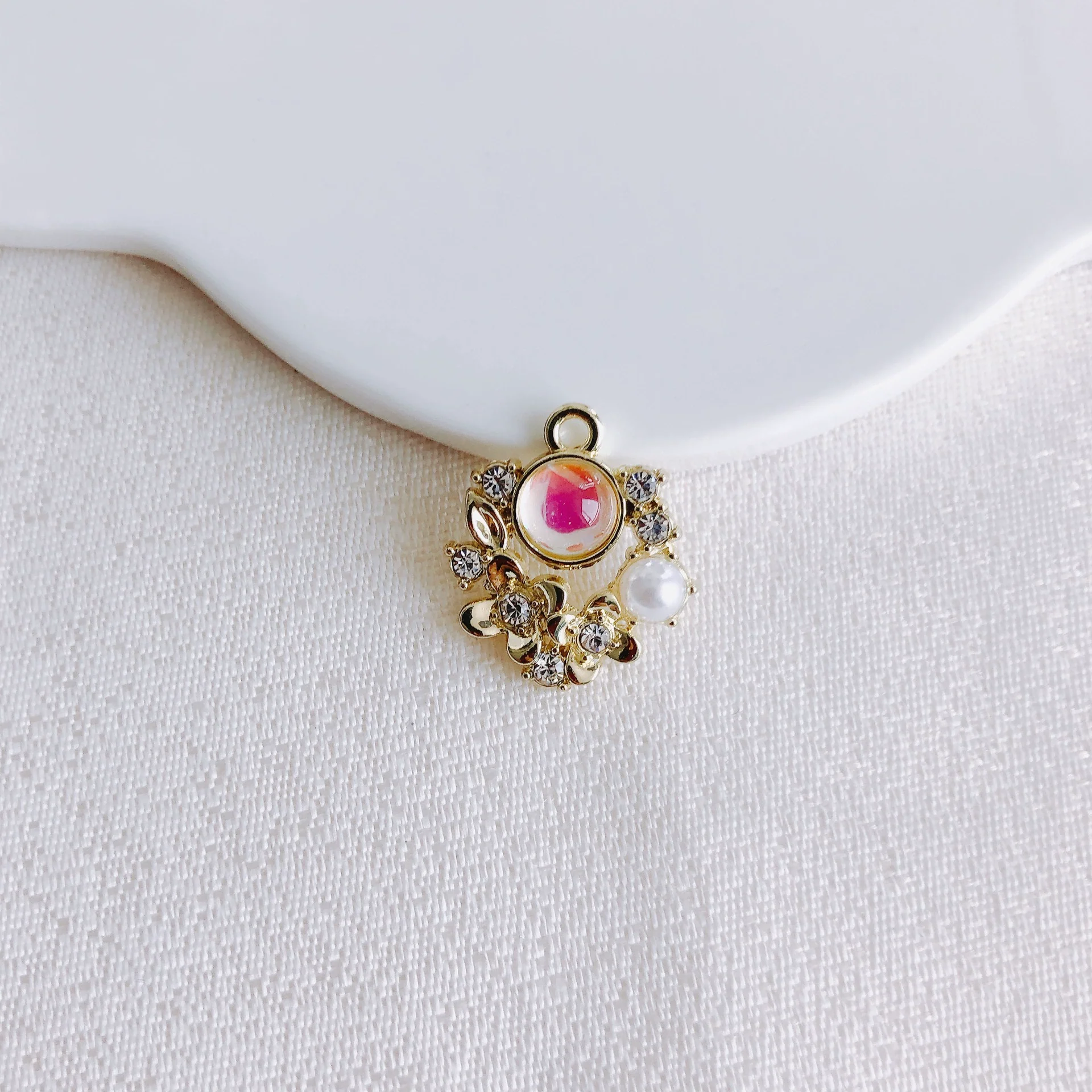 Wholesale Alloy Torus Tassel Pendant Jewelry Accessories With Electroplating Treatment - Image 18