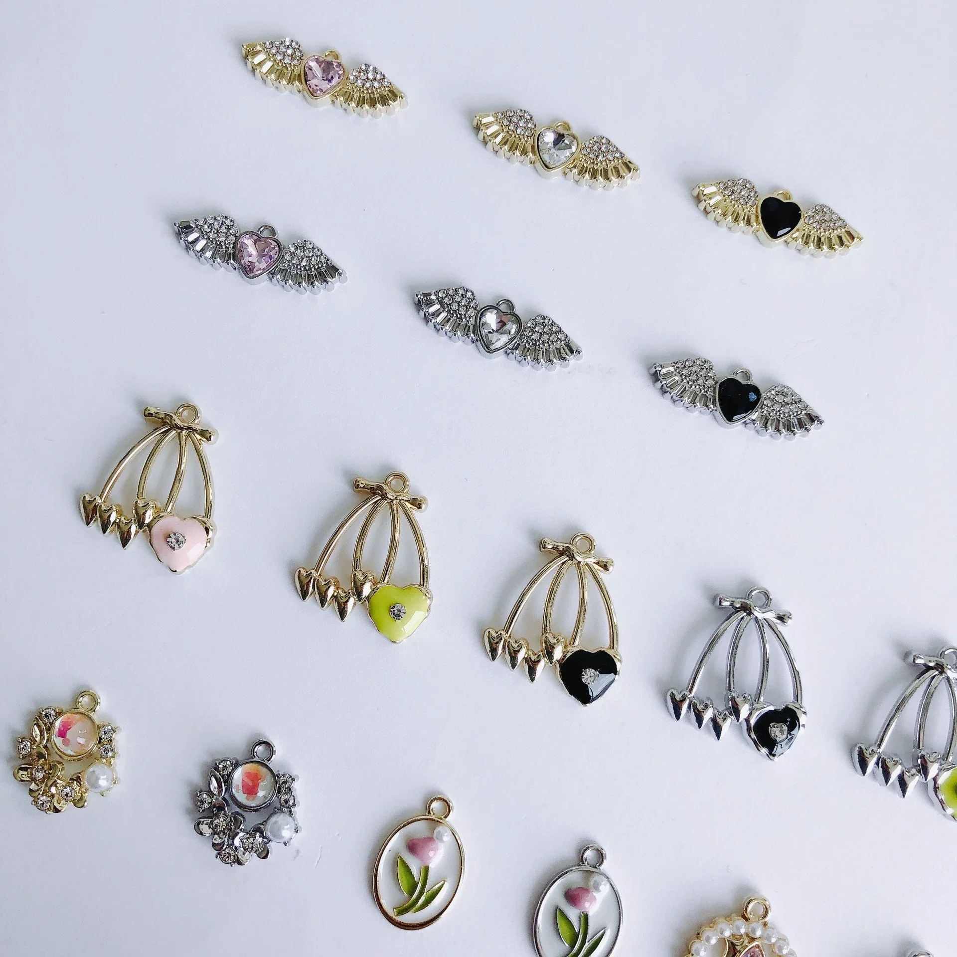 Wholesale Alloy Torus Tassel Pendant Jewelry Accessories With Electroplating Treatment - Image 3