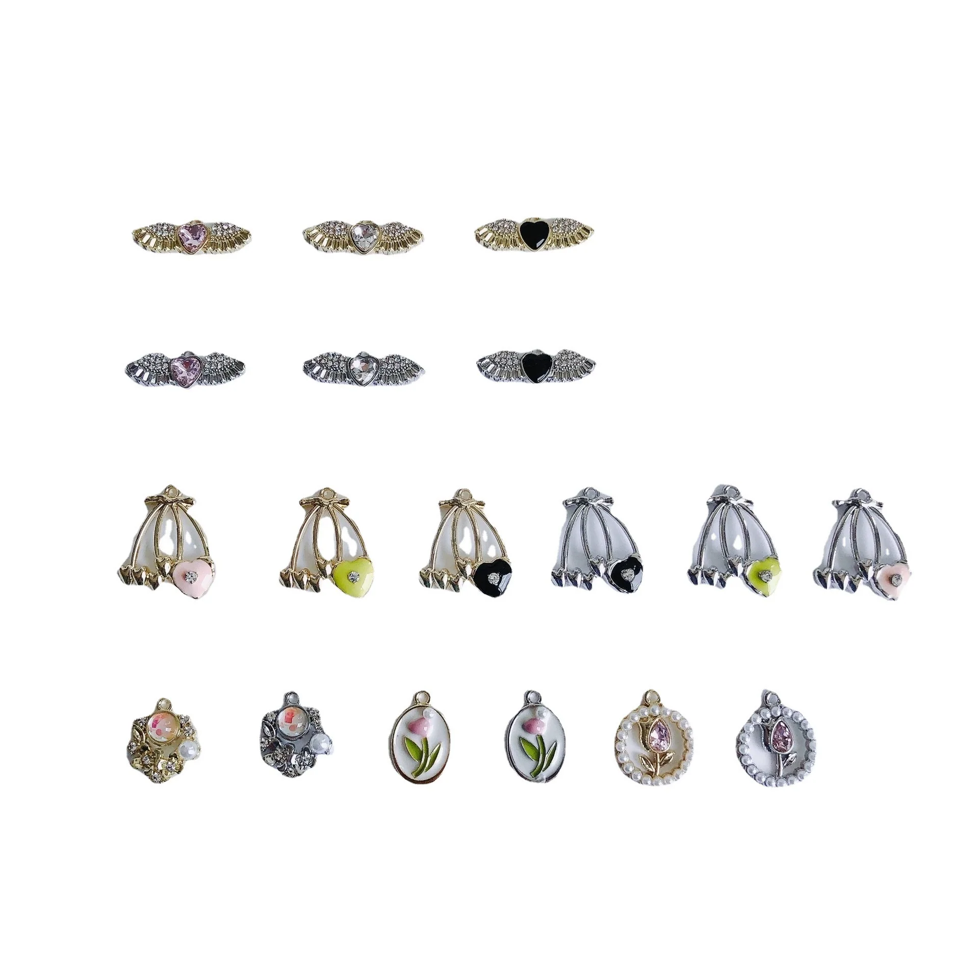 Wholesale Alloy Torus Tassel Pendant Jewelry Accessories With Electroplating Treatment - Image 5