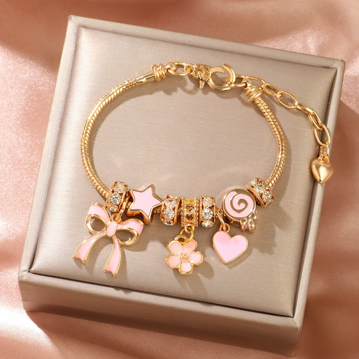 Wholesale Alloy Women's Cartoon Animal Style Seiko Handmade Bracelets Jewelry - Image 2