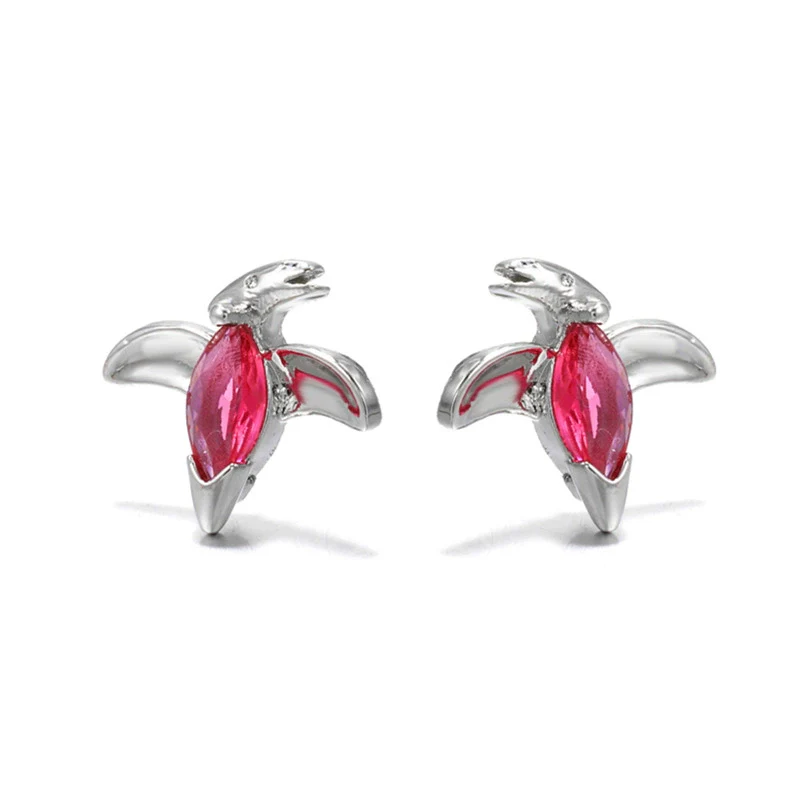 Wholesale Animal Style Zircon Earrings For Women Environmental Protection Copper With 925 Silver Needle And Real Gold Plating - Image 17