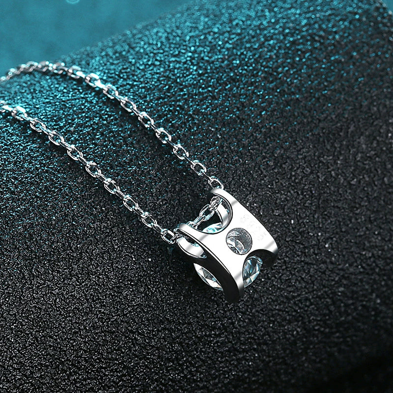 Wholesale Animal Zodiac Ox Head Pendant Necklace 925 Sterling Silver Pt950 Gold Plated For Women - Image 3