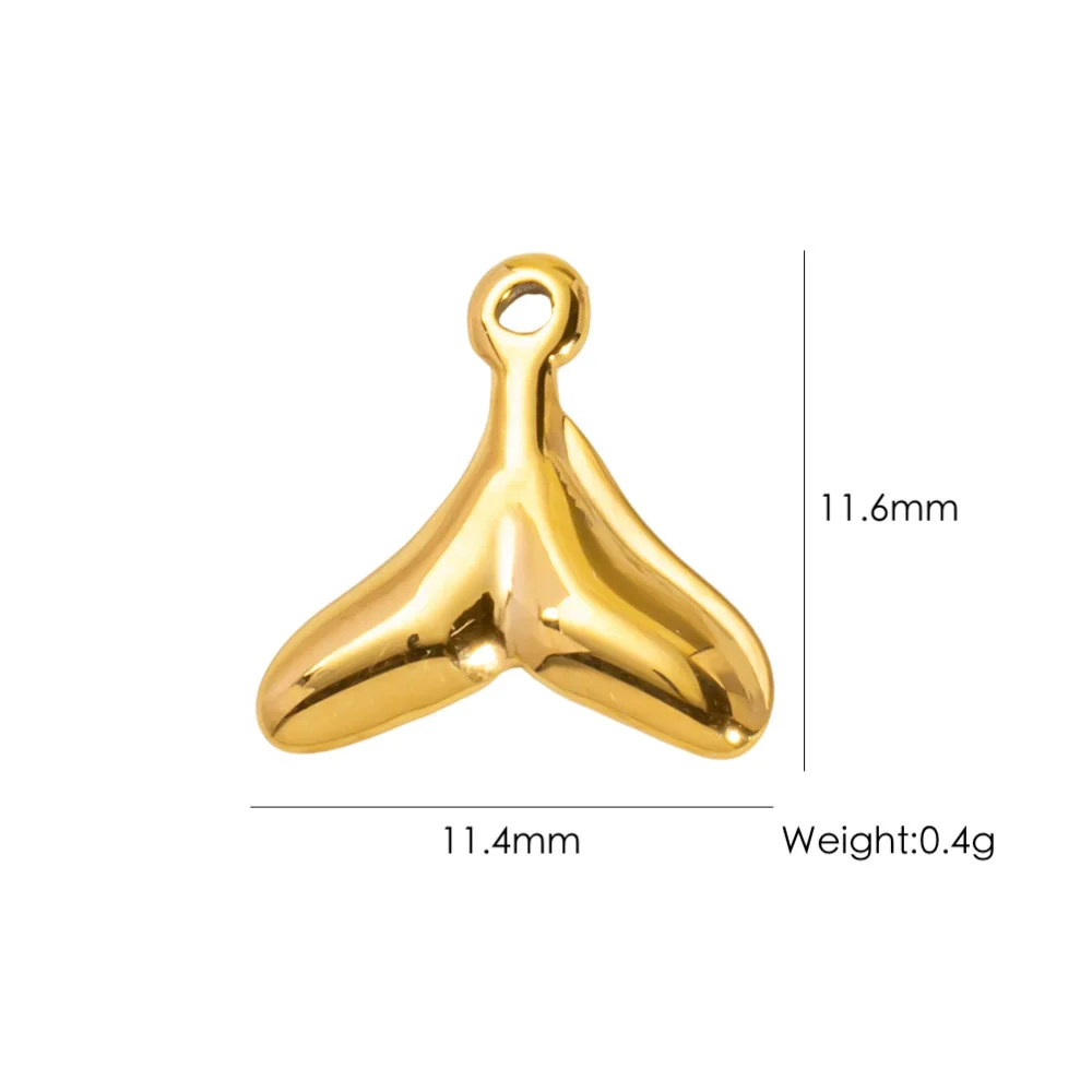 Wholesale Beach Wind Pendant Accessories Animal Style Starfish Shell 304 Stainless Steel Electroplated - Image 17