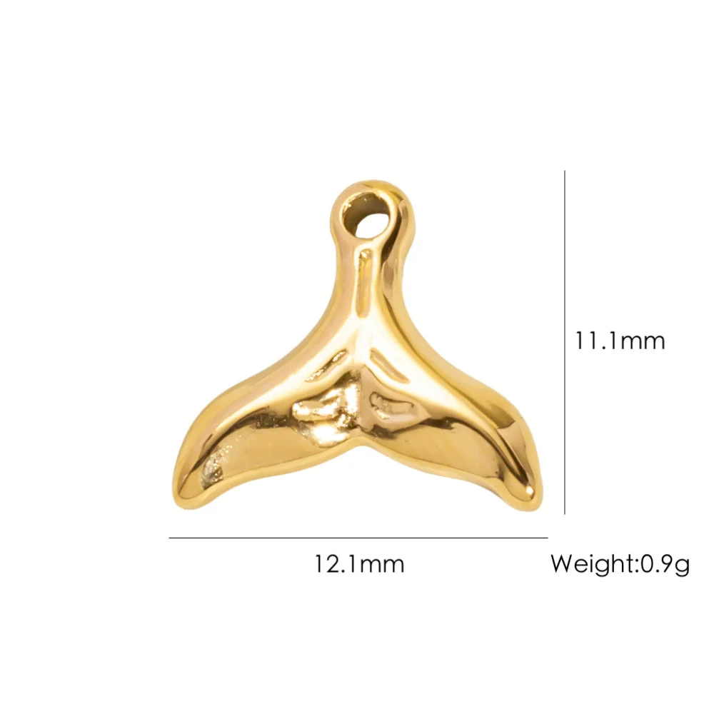 Wholesale Beach Wind Pendant Accessories Animal Style Starfish Shell 304 Stainless Steel Electroplated - Image 18
