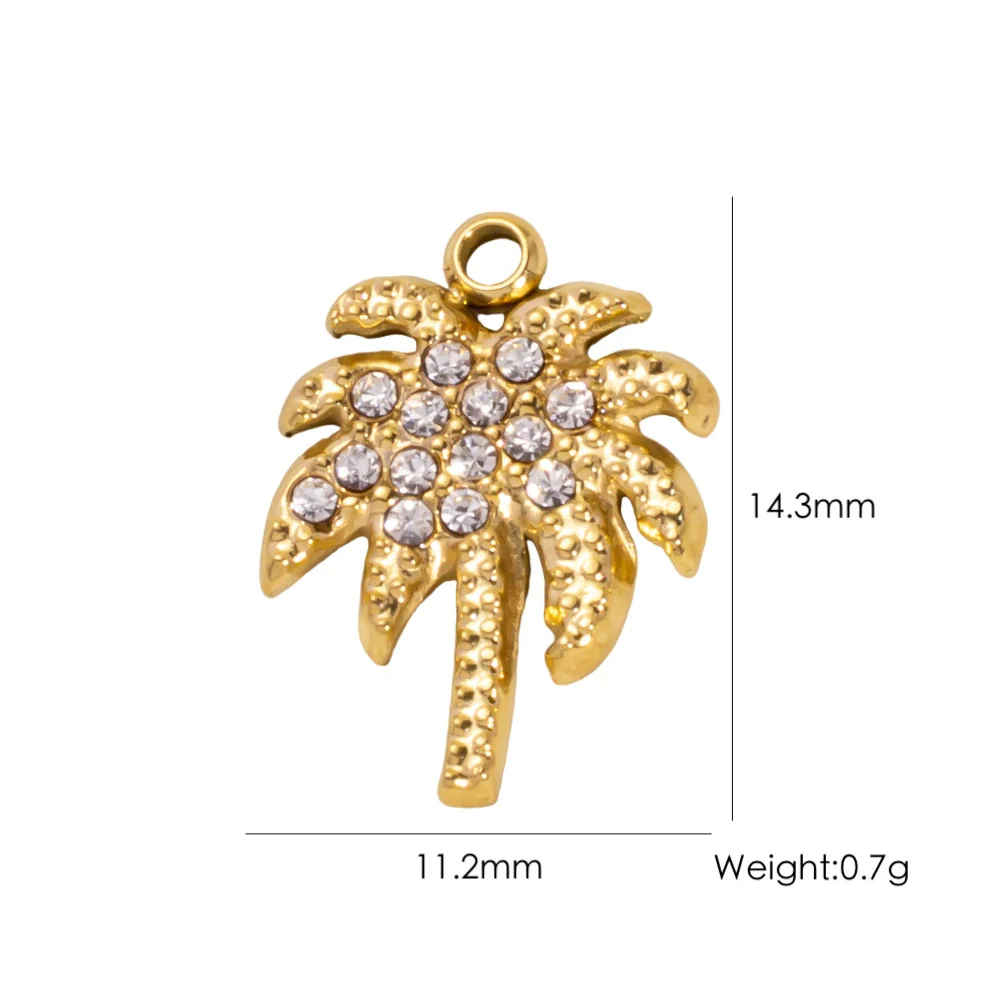 Wholesale Beach Wind Pendant Accessories Animal Style Starfish Shell 304 Stainless Steel Electroplated - Image 27